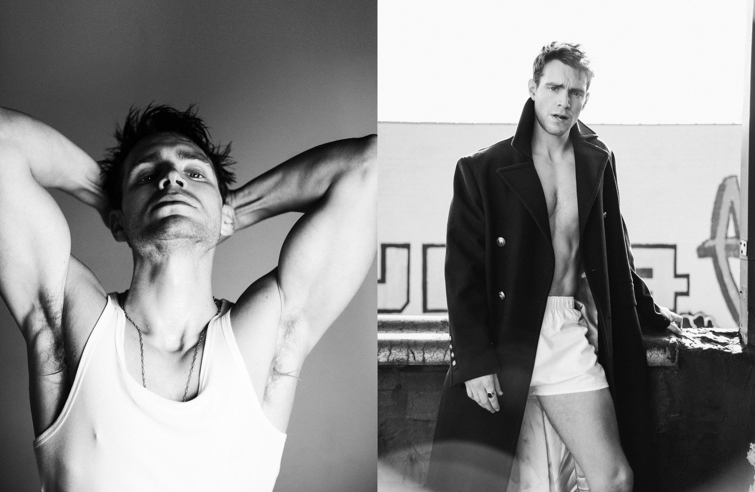 Andrew Burnap Wears SOPHIA D Onyx Ring and Vintage Chain Styled by Jordan Dorso