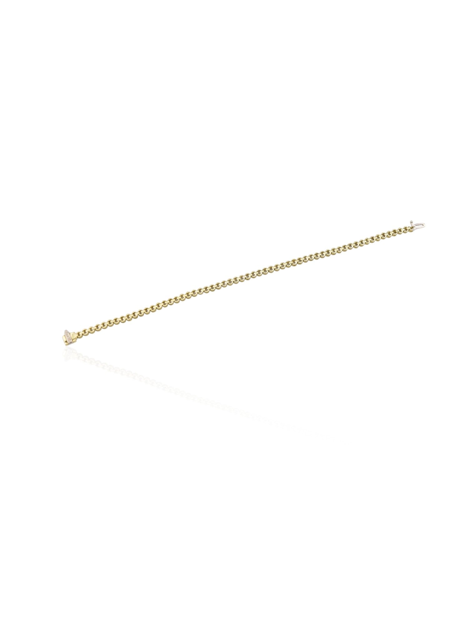 Sophia D Bezel-Set Diamond Bracelet in 18K Yellow Gold
