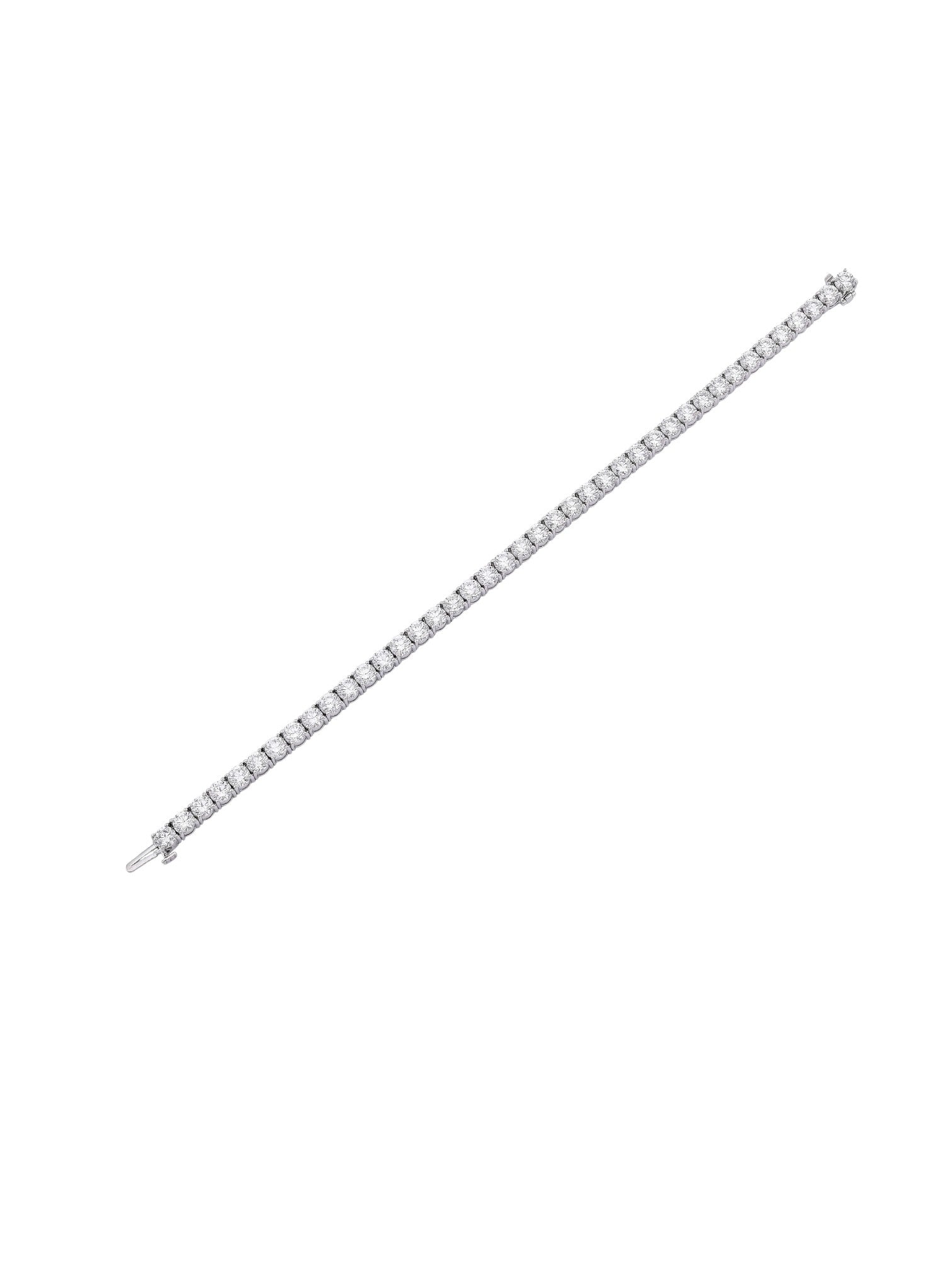 Sophia D Classic Diamond Tennis Bracelet in Platinum