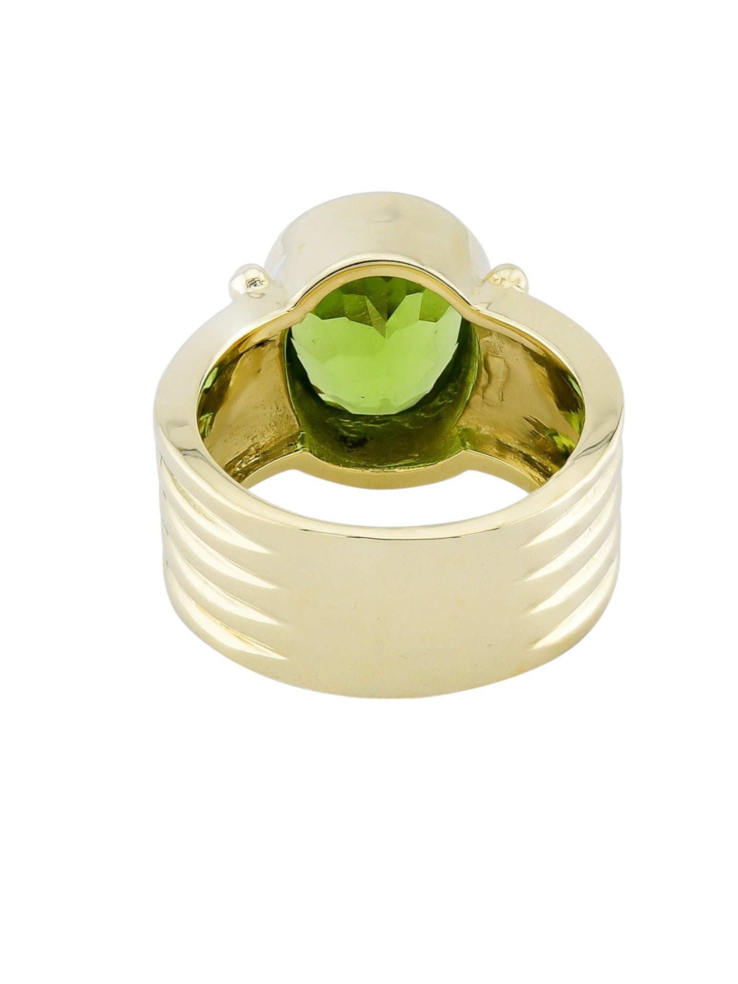 Sophia D Vintage Oval Peridot Ring