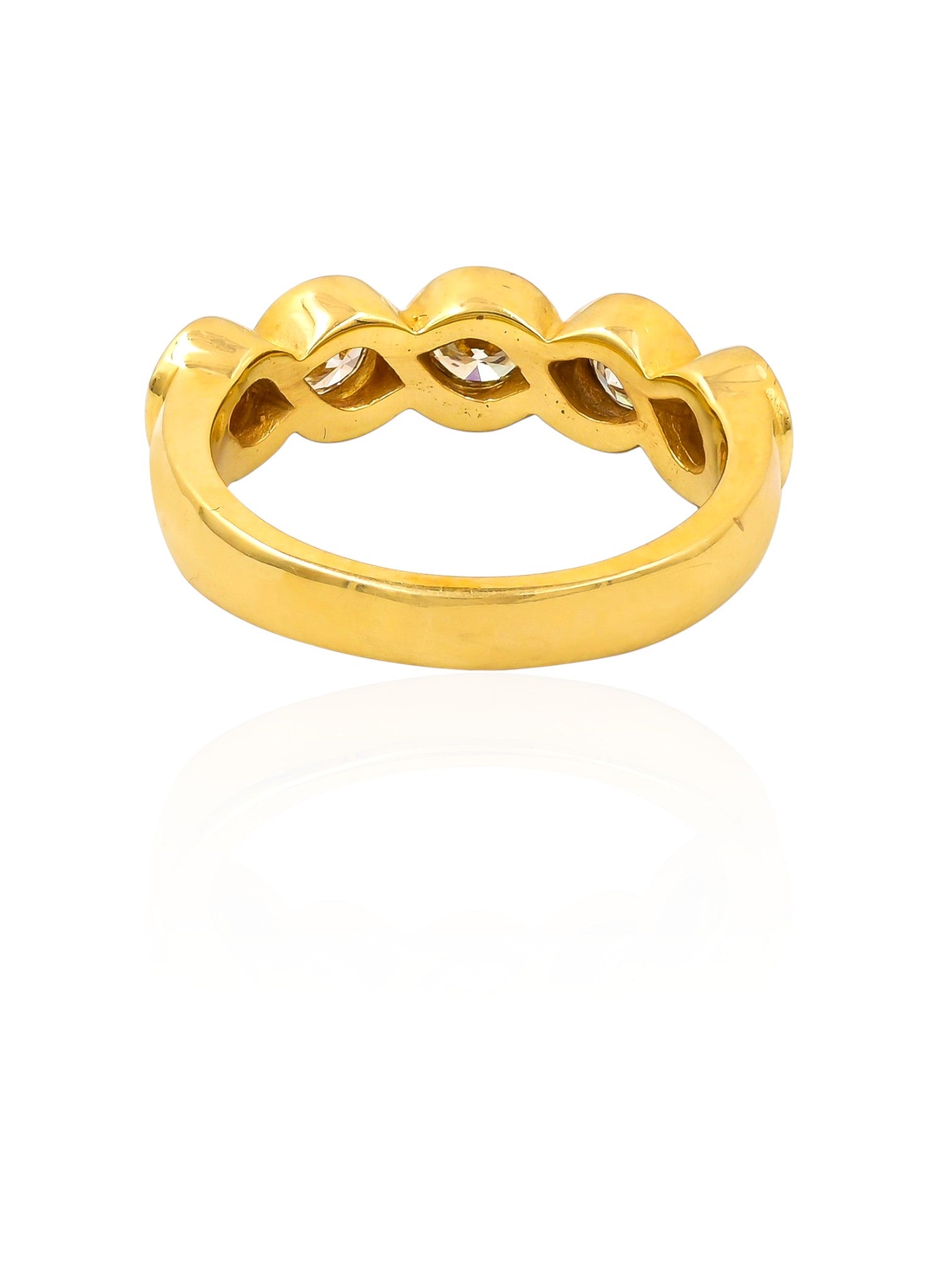 Sophia D Vintage Bezel-Set Diamond Ring