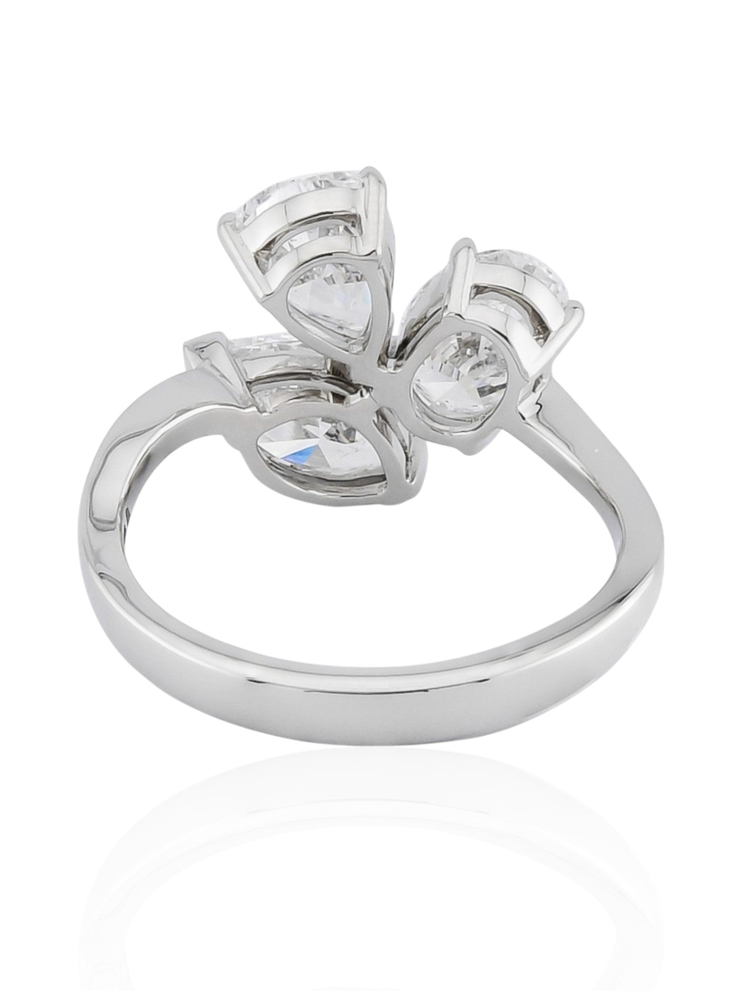 Sophia D Marquise, Pear & Oval Diamond Ring in Platinum