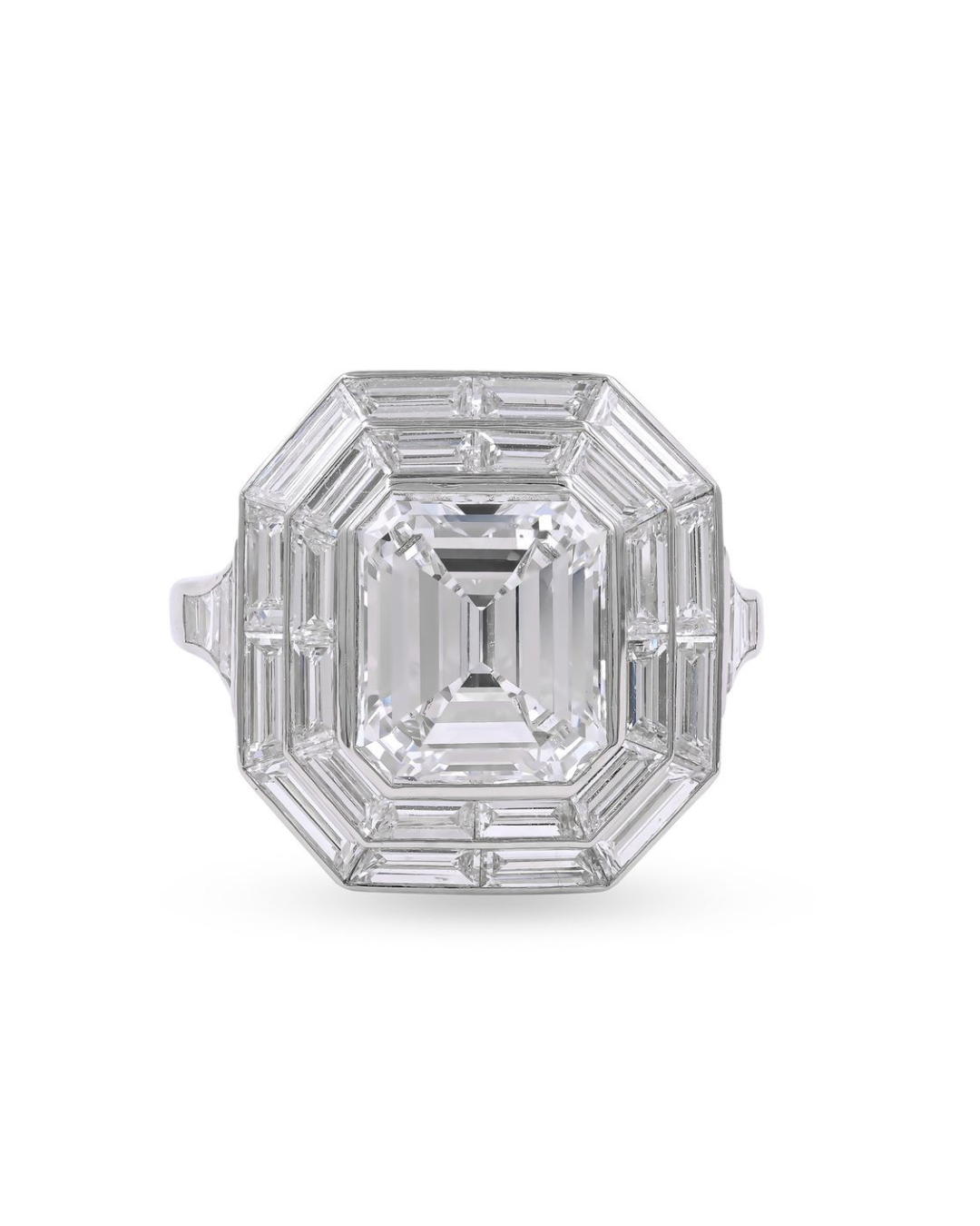 The Emerald Cut Mosaic Ring