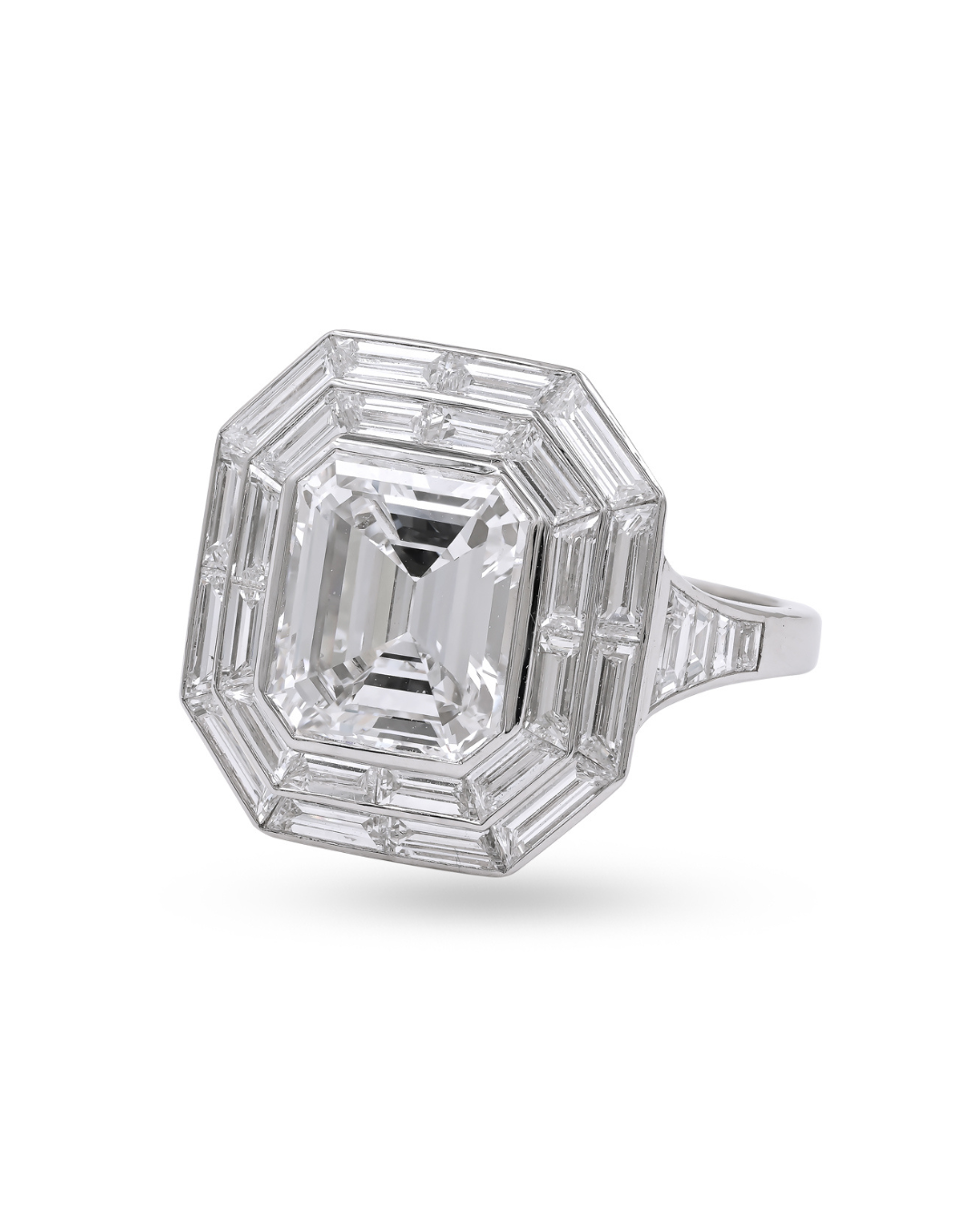 The Emerald Cut Mosaic Ring