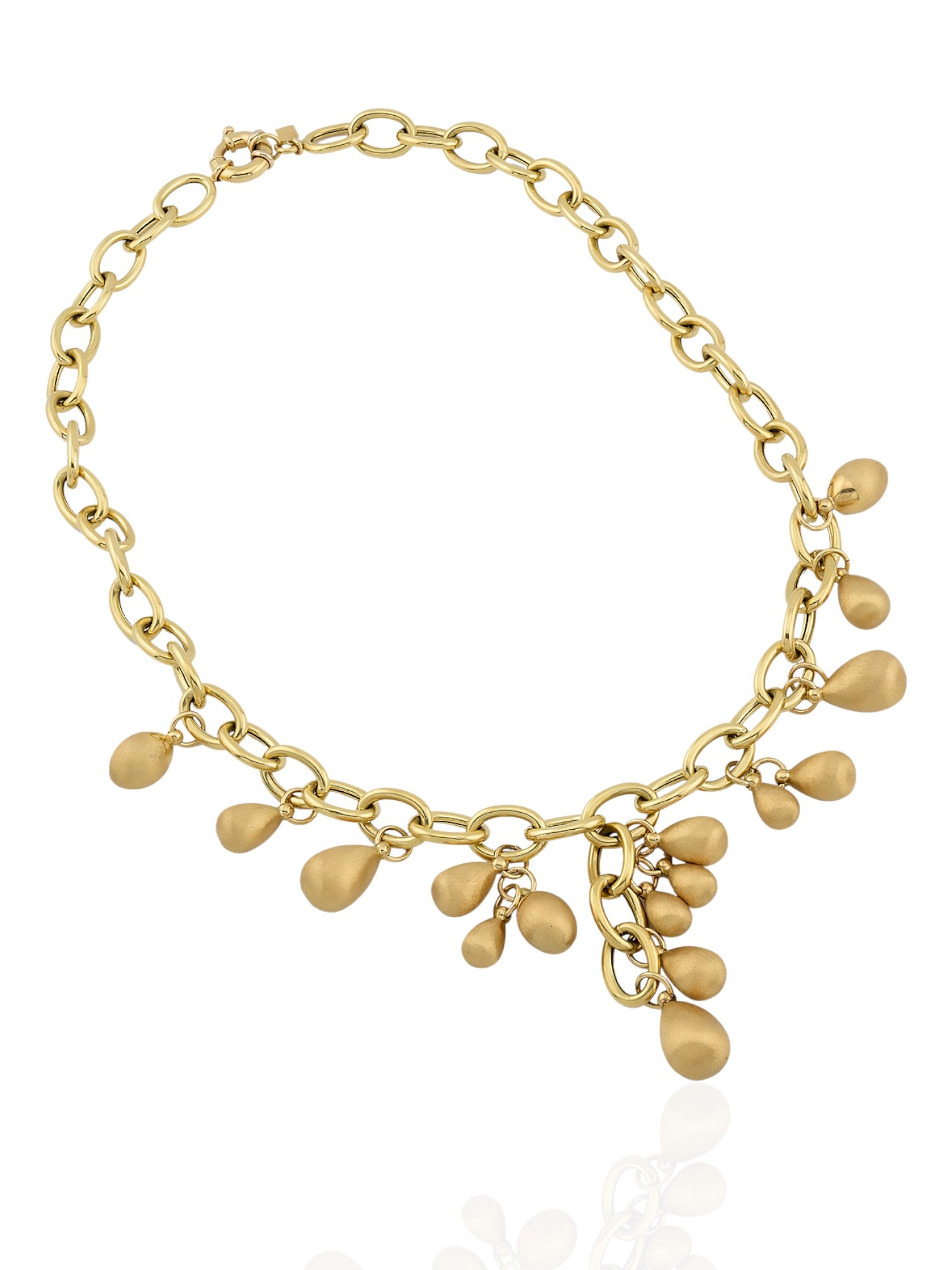 Sophia D. Gold Drop Chain Necklace 18K Yellow Gold