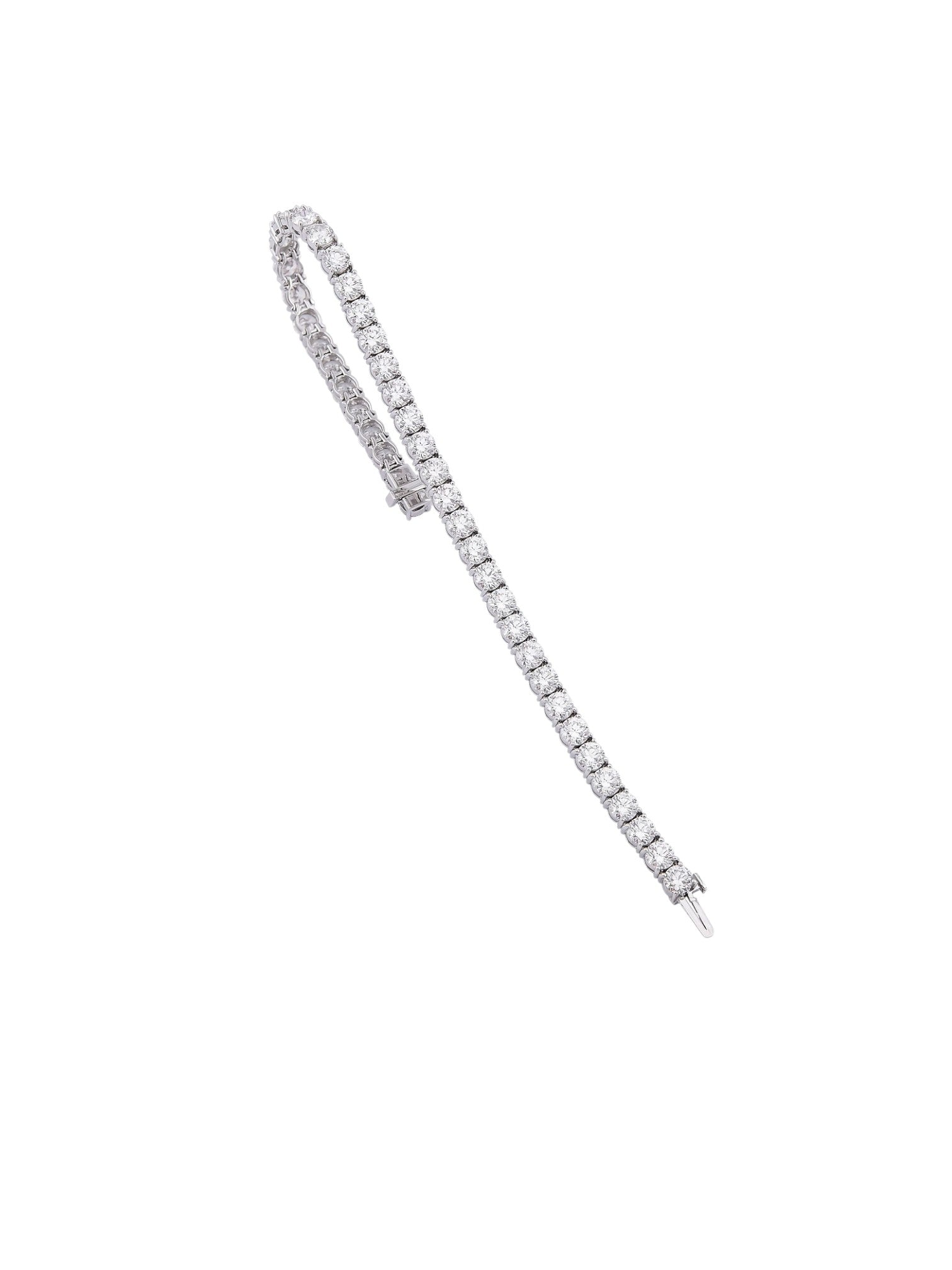 Sophia D Classic Diamond Tennis Bracelet in Platinum