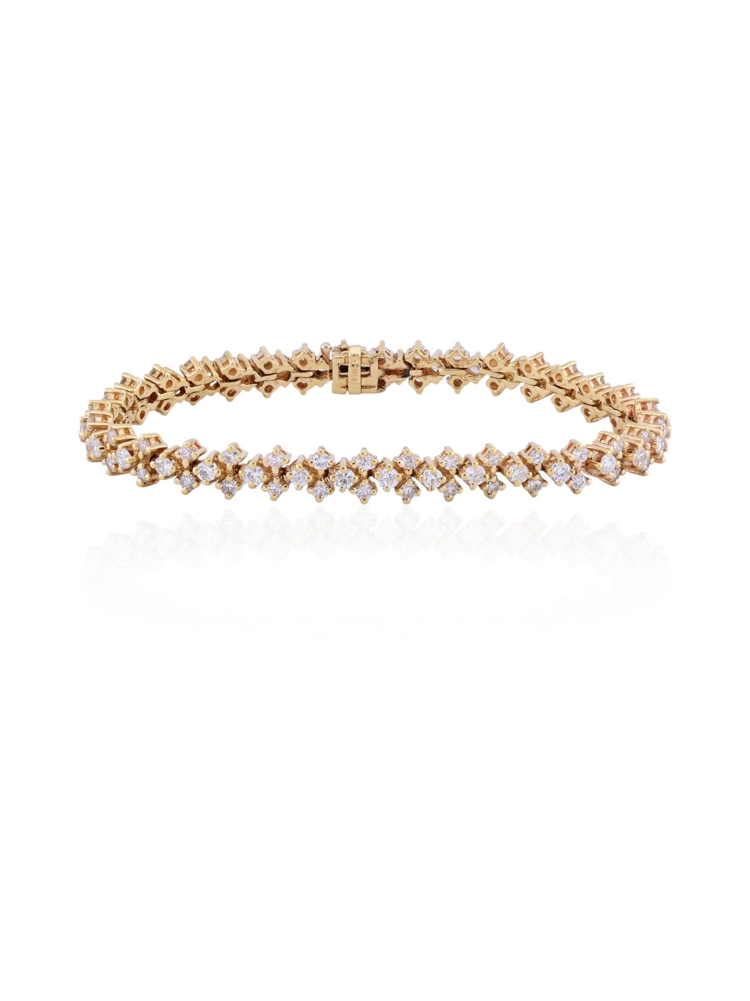 Sophia D Vintage Diamond Bracelet in 14K Yellow Gold