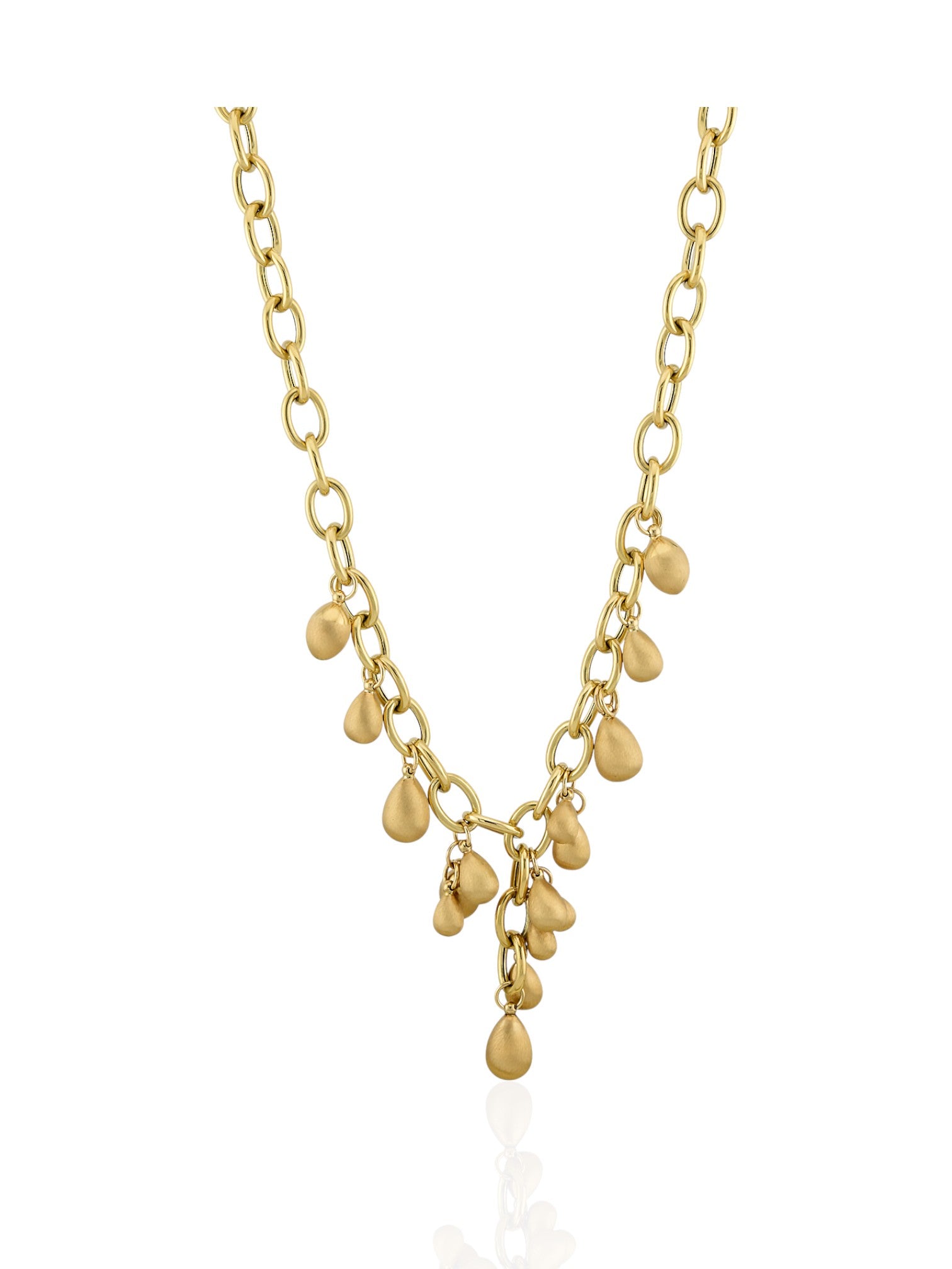 Sophia D. Gold Drop Chain Necklace 18K Yellow Gold