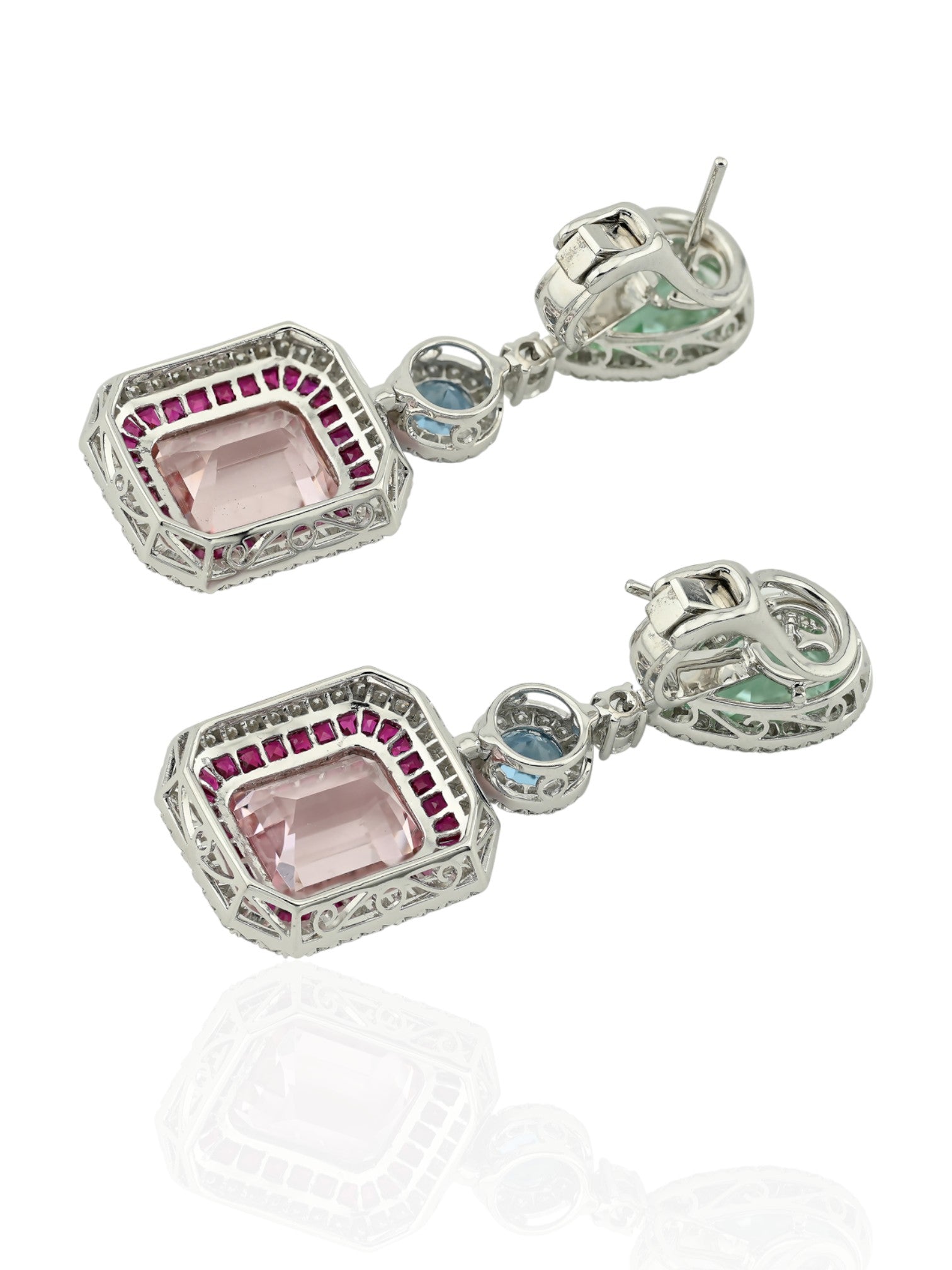Sophia D Multi-Gem Earrings