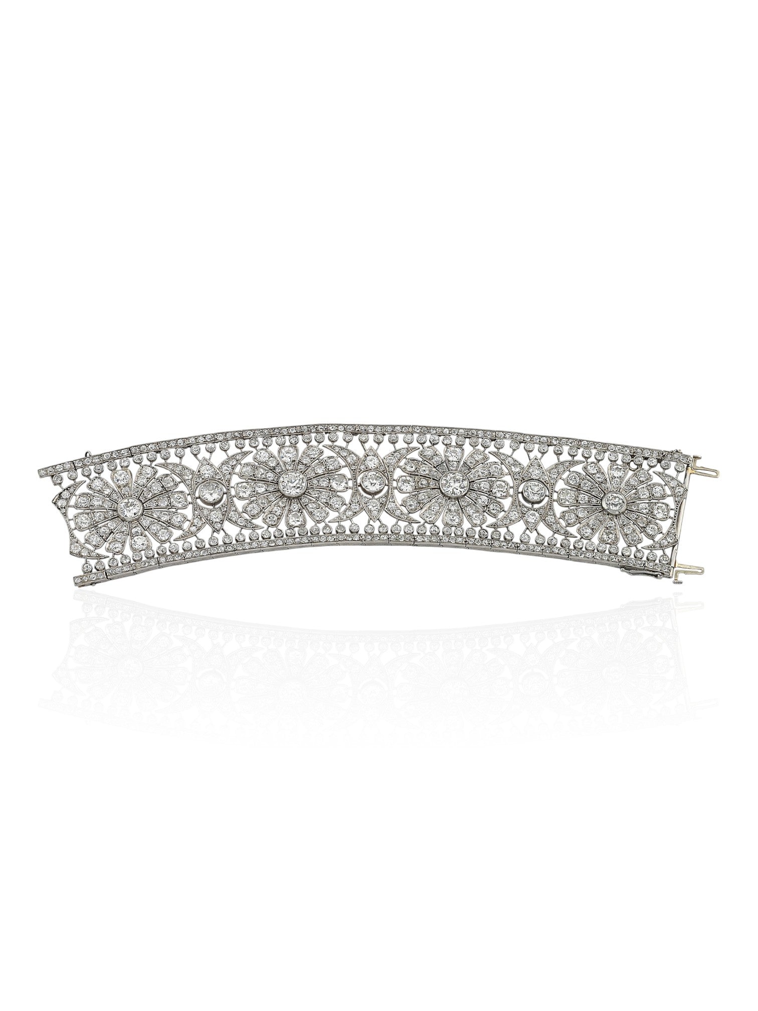 Sophia D Diamond French Bracelet Platinum