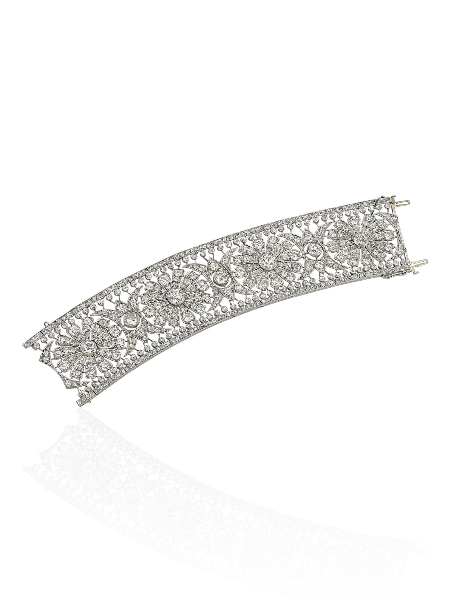 Sophia D Diamond French Bracelet Platinum